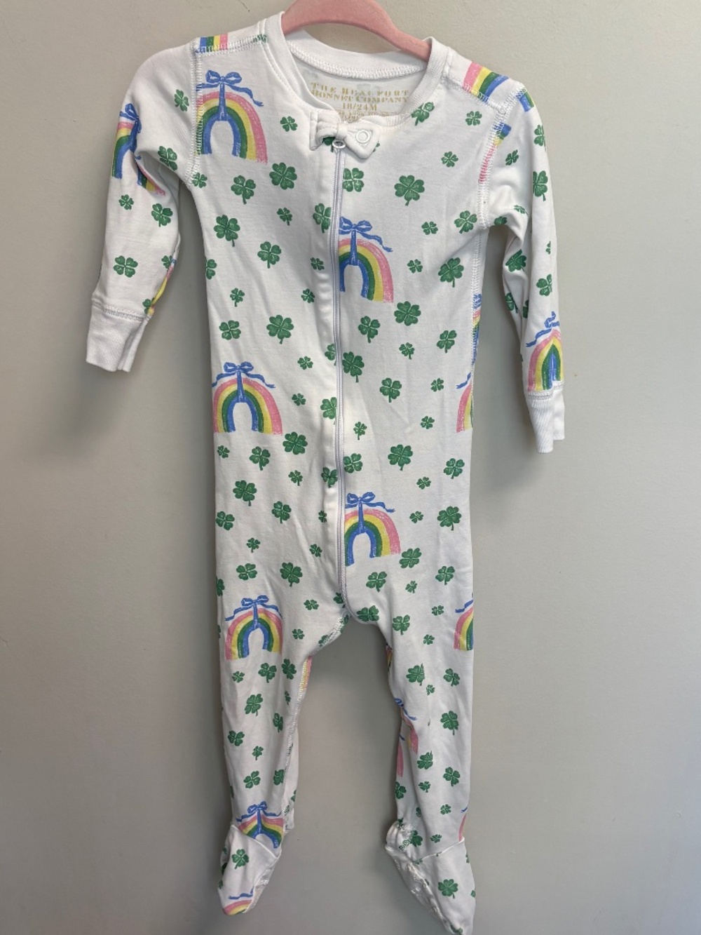 Beaufort Bonnet Company Noelle's Night Night - Crescent Clover & Rainbows 18/24